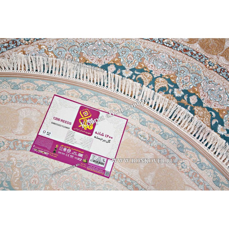 Иранский Круглый Ковер Для Гостиной Арт 30258