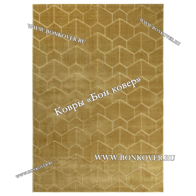 Современный Турецкий Ковер Дизайн 67 Желтый