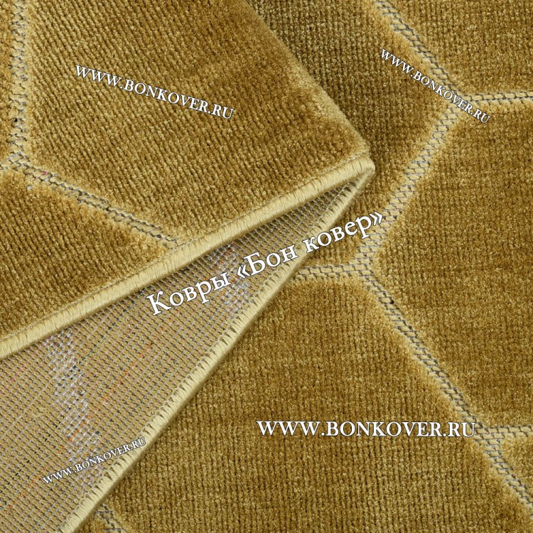 Современный Турецкий Ковер Дизайн 67 Желтый